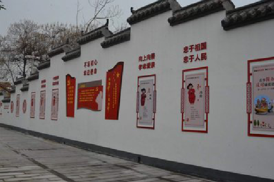 来凤墙体彩绘-乡村文化墙