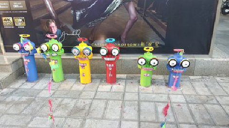 来凤商业区彩绘