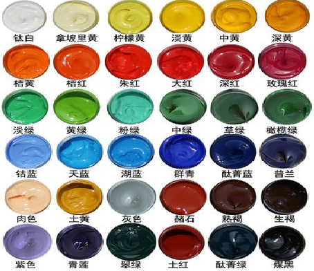 来凤墙绘颜色的选择有讲究。