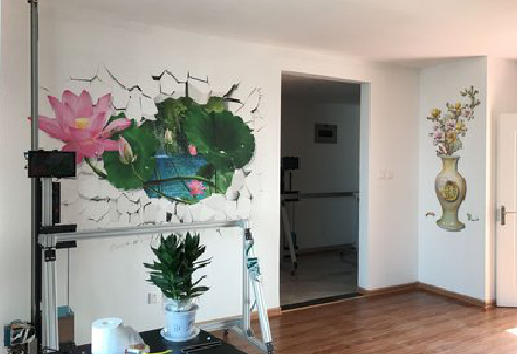 来凤墙体彩绘相比墙纸的优势。